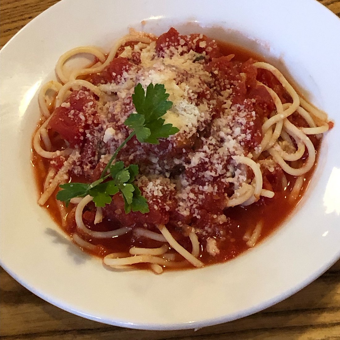 Red Gravy signature dishes BologneseSunday GravySpaghetti and Meatballs